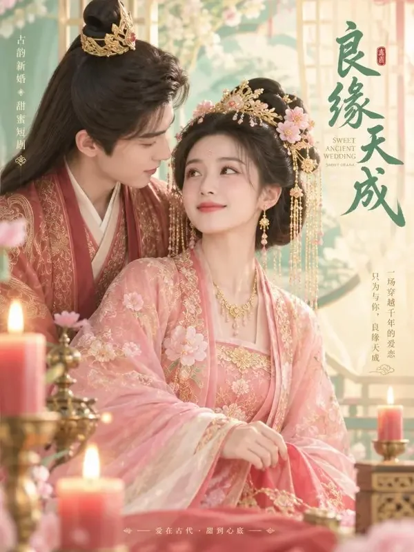 锦鲤新娘：洞房花烛夜封面 - 韩国短剧网站古风甜宠