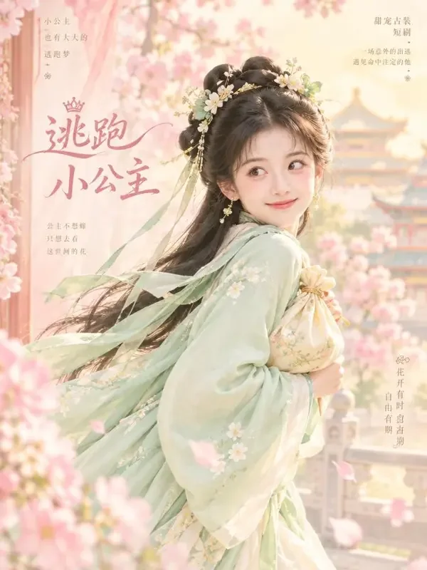 落跑王妃很甜封面 - 韩国短剧网站古风甜宠